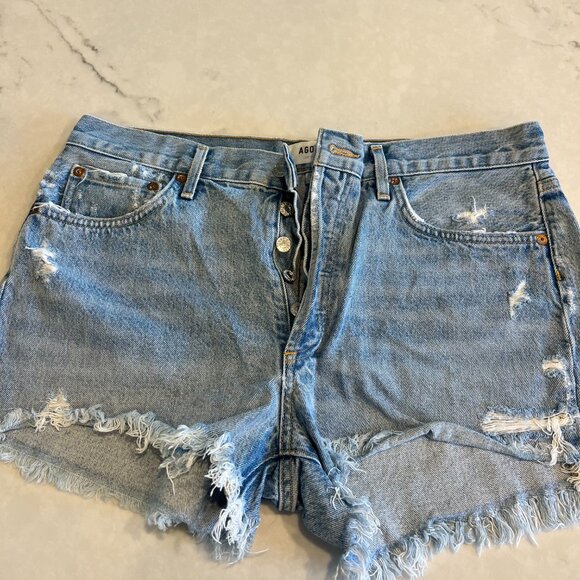 Agolde Parker Vintage Cut Off Short - Picture 2 of 2